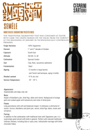 SEMELE Montefalco Sagrantino Passito DOCG 2016 [Cesarini Sartori] 37.5cl