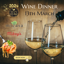 WINE DINNER Wednesday 13 March - $128 ticket - Once Upon A Vine Singapore