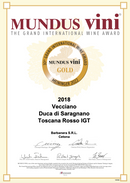 VECCIANO Duca Di Saragnano 2018 [Barbanera] 75cl