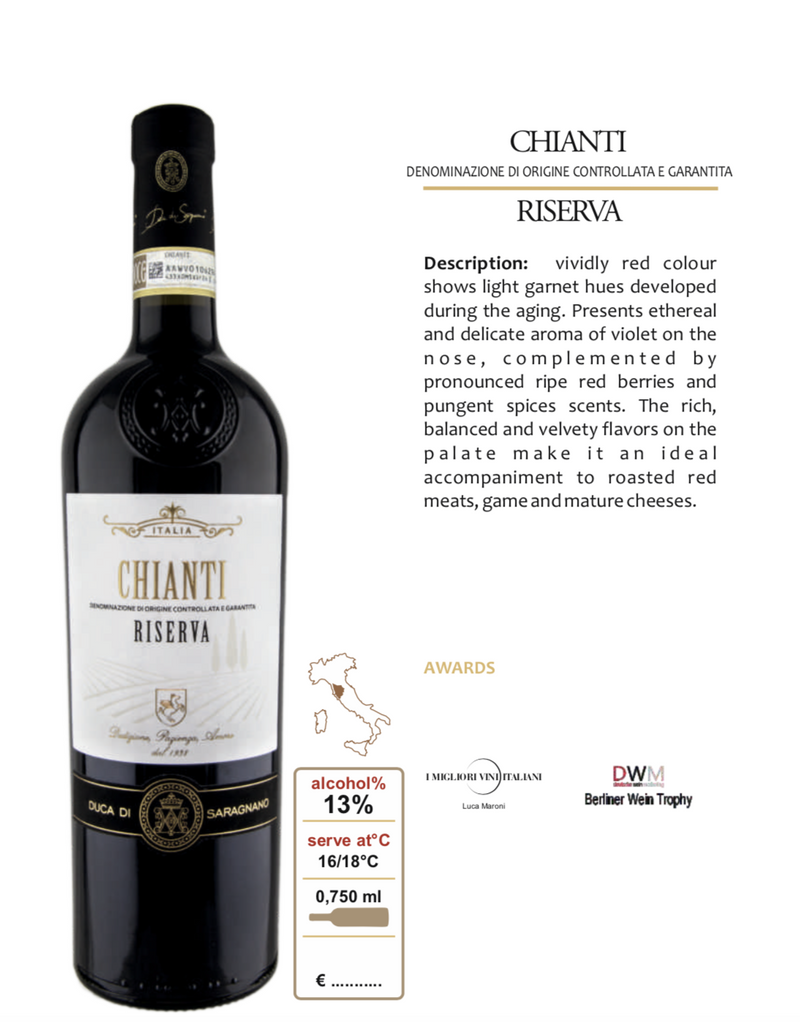 CHIANTI Riserva 2015 [Barbanera] 75cl - Once Upon A Vine