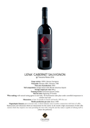 CABERNET SAUVIGNON Liena 2016 [Chiappini] 75cl - Once Upon A Vine