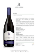 SERNU Bonarda 2016 [Cascina Gilli] 75cl - Once Upon A Vine