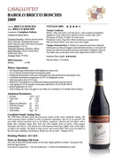 BAROLO Bricco Boschis 2009 [Cavallotto] 75cl - Once Upon A Vine