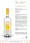 GRAPPA Zero Infinito [Pojer & Sandri] 50cl - Once Upon A Vine Singapore