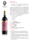 MONBIRONE Centenary Barbera d'Alba 2018 [Monchiero Carbone] 150cl - Once Upon A Vine Singapore