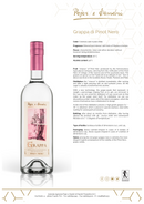 GRAPPA Pinot Nero [Pojer & Sandri] 50cl - Once Upon A Vine