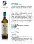 RENESIO INCISA Riserva [Monchiero Carbone] 75cl - Once Upon A Vine Singapore