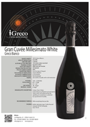 GRAN CUVEE MILLESIMATO Bianco 2014 [iGreco] 75cl - Once Upon A Vine
