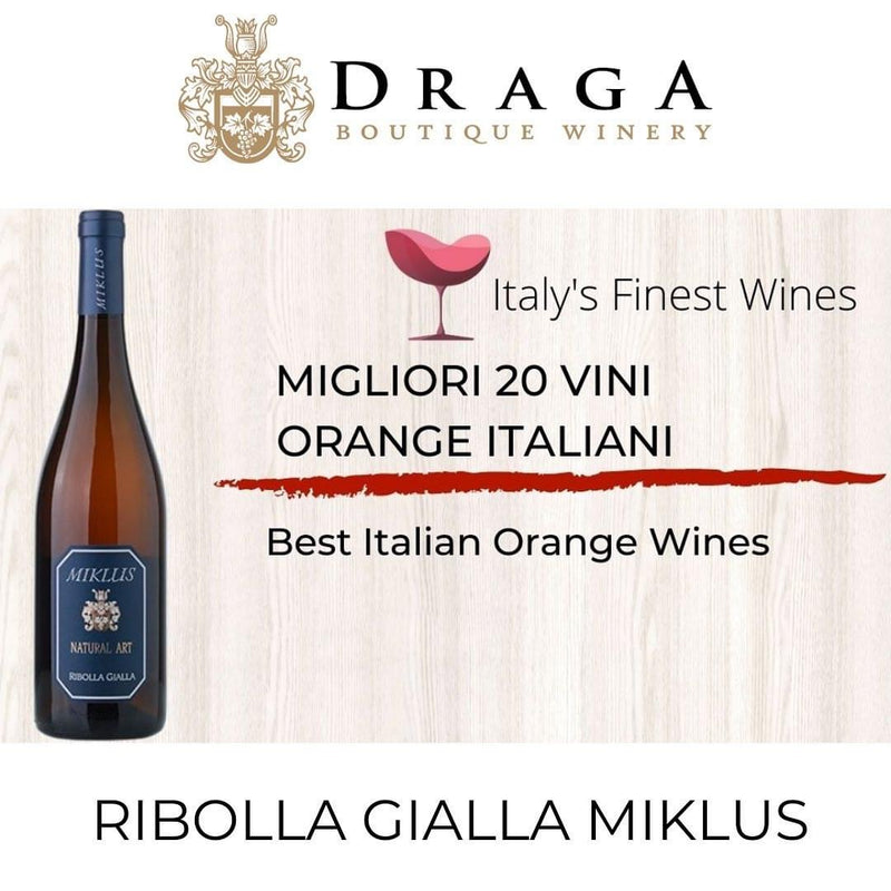 RIBOLLA GIALLA Miklus 2016 [Draga] 75cl - Once Upon A Vine